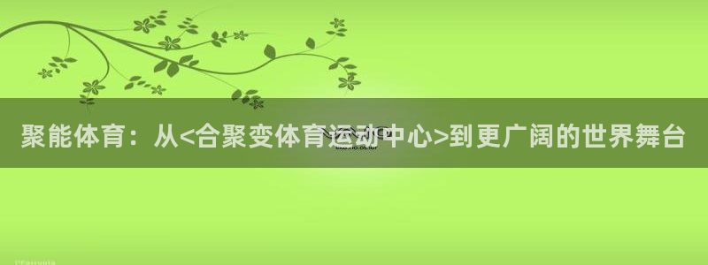 必发官方正版app集团：聚能体育：从<合聚变体育运动