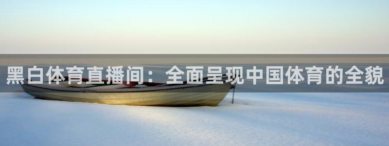 nba蜘蛛直播免费直播在线直播：黑白体育直播间：全面呈现中国体育的全貌