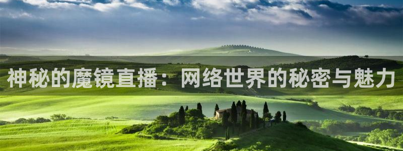 蜘蛛体育官网入口：神秘的魔镜直播：网络世界的秘密与魅力